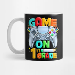 Game On 1st Grade Back To School 1st Grade Level Unlocked Mug